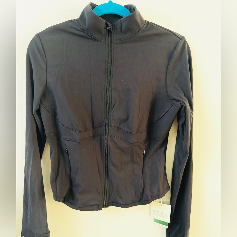 HALARA Women's Dark Utility Jacket black size large nwt